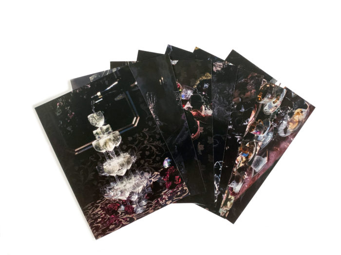 a6 postcards, the masquerade ball by Djojo & Versteeg