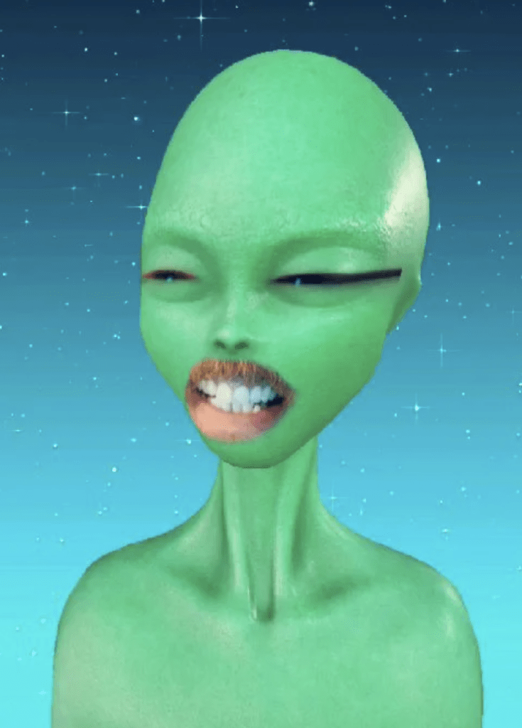 Snapchat Alien