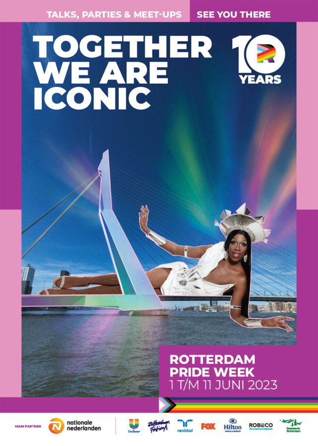 Rotterdam Pride Campagne 2023 - Vanity Vickers